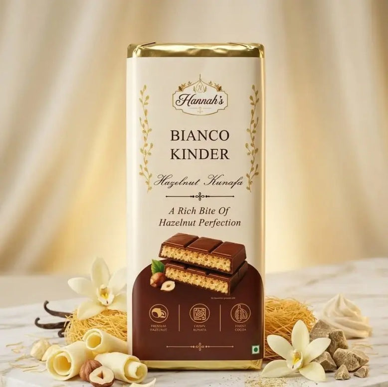 Bianco Kinder Hazlenut Kunafa Bar 62g
